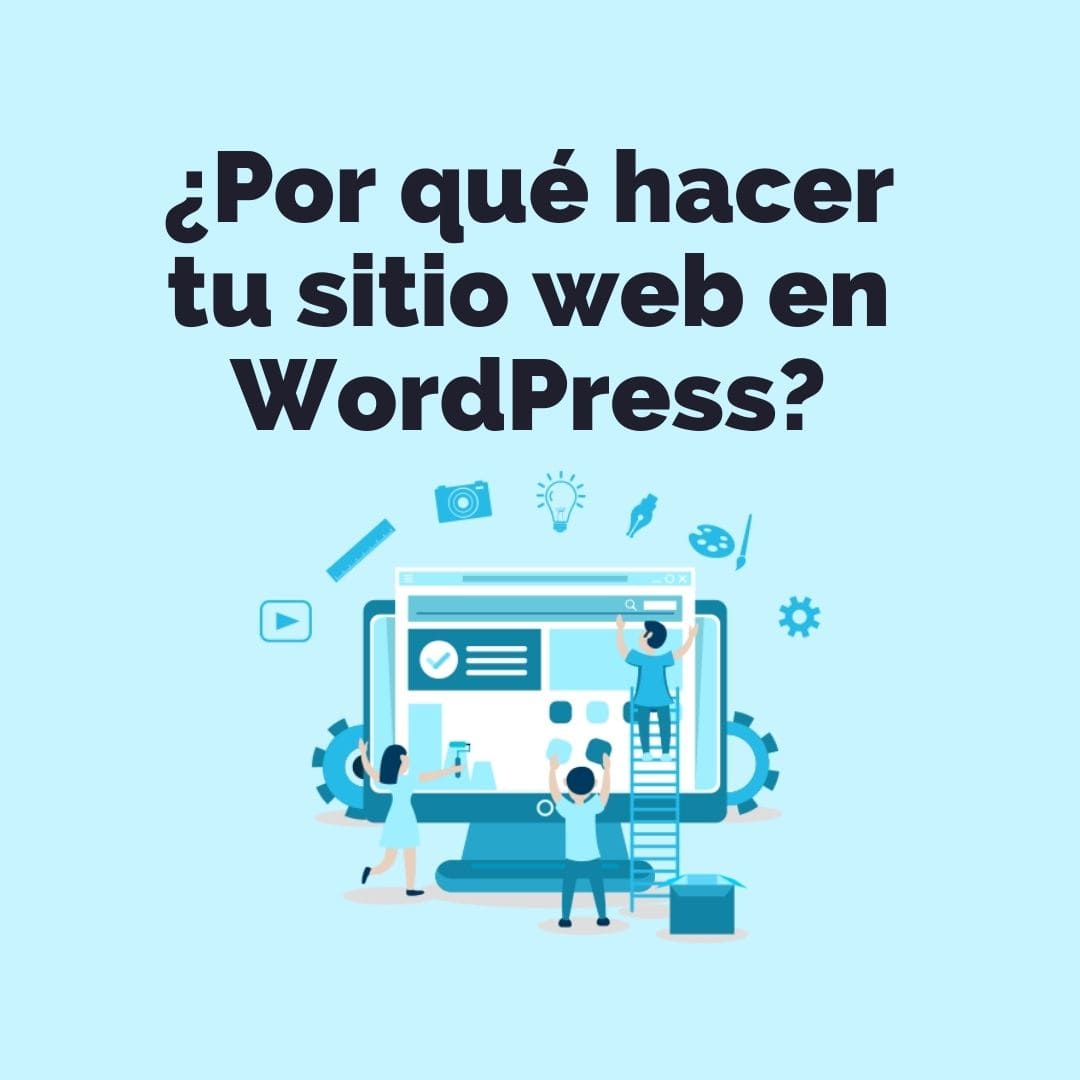 10 razones para hacer tu diseño web en WordPress - Aura Creativa