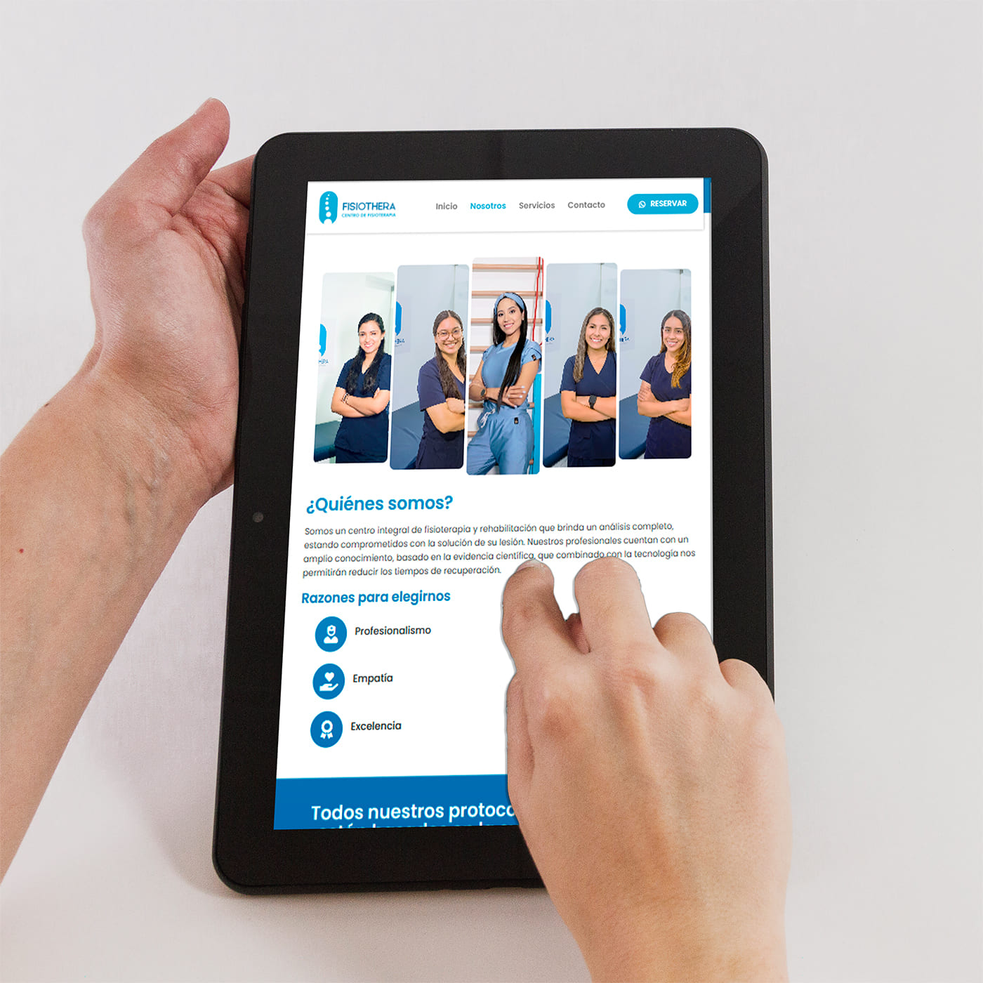 portafolio aura sitio web Fisiothera (2)