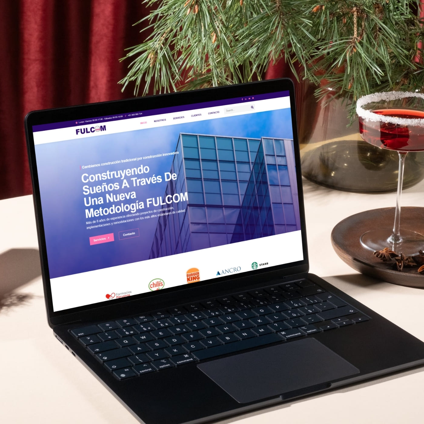 portafolio aura sitio web Fulcom 1