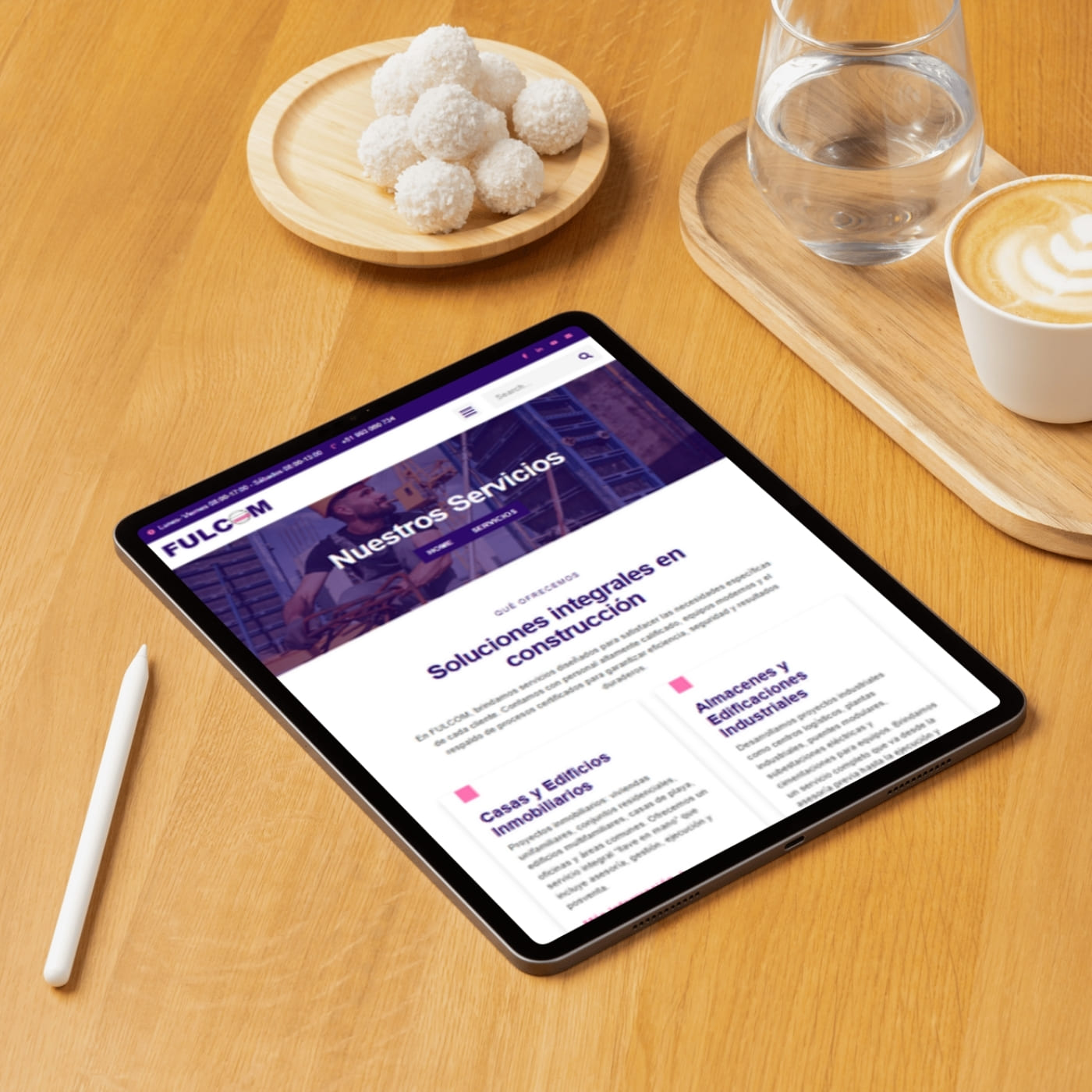 portafolio aura sitio web Fulcom 4