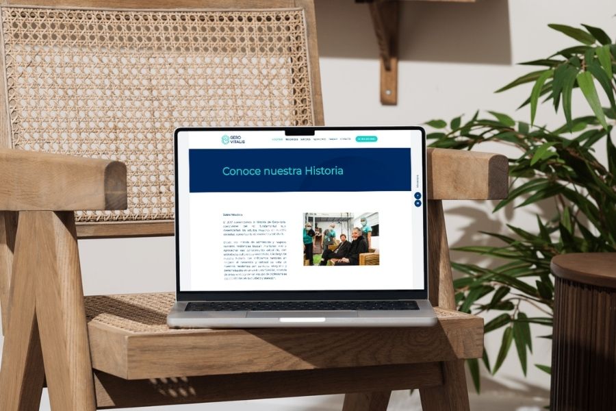 portafolio aura posicionamiento seo Gerovitalis parte 1